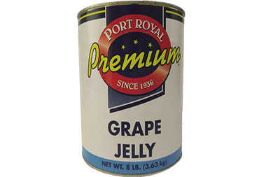 Grape Jelly in bottles