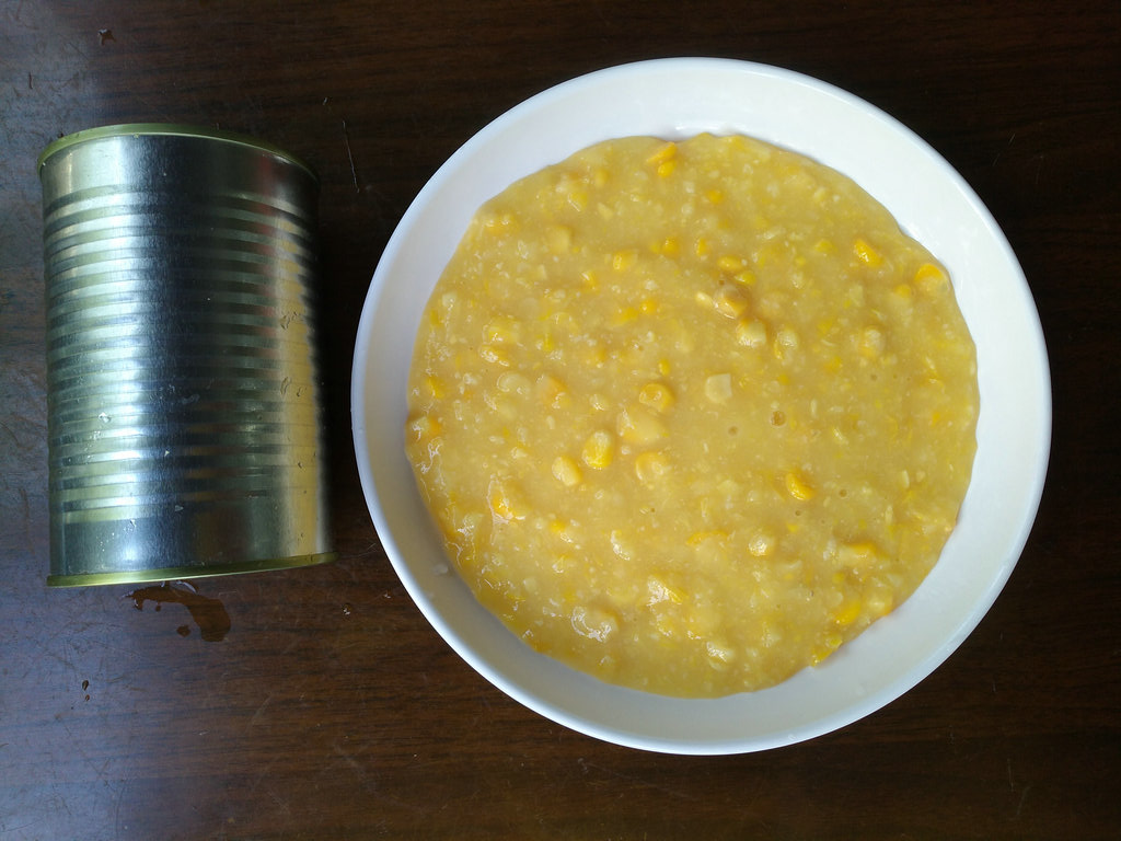 Canned Cream sweet corn 410/24